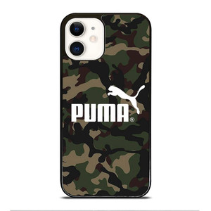 PUMA CAMO LOGO iPhone 12 Case Cover