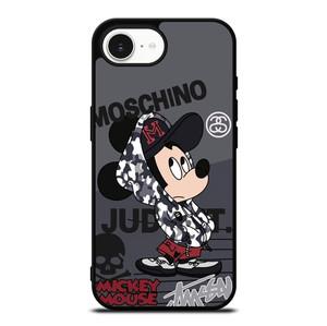 MICKEY MOUSE MOSCHINO iPhone 16e Case Cover