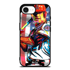 MIKE TROUT LOS ANGELES ANGELS BASEBALL iPhone 16e Case Cover