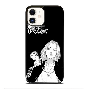 TOKYO REVENGERS BLACK WHITE iPhone 12 Case Cover TOKYO REVENGERS BLACK WHITE iPhone 12 Case Cover