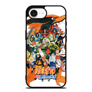 NARUTO ALL CHARACTERS ANIME 3 iPhone 16e Case Cover