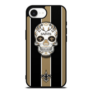 NEW ORLEANS SAINTS SKULL iPhone 16e Case Cover