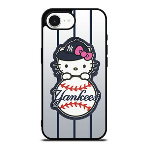 NEW YORK YANKEES HELLO KITTY 4 iPhone 16e Case Cover