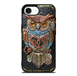 OWL STEAMPUNK BOOK iPhone 16e Case Cover