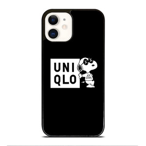 UNIQLO SNOOPY LOGO iPhone 12 Case Cover UNIQLO SNOOPY LOGO iPhone 12 Case Cover