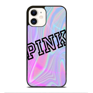 VICTORIA'S SECRET PINK COLORFULL iPhone 12 Case Cover
