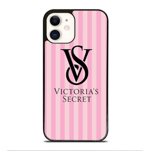 VICTORIA'S SECRET STRIPE LOGO iPhone 12 Case Cover VICTORIA'S SECRET STRIPE LOGO iPhone 12 Case Cover