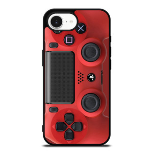 PS4 CONTROLLER PLAYSTATION RED iPhone 16e Case Cover