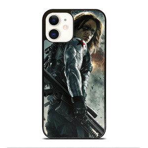 WINTER SOLDIER BUCKY BARNES iPhone 12 Case Cover WINTER SOLDIER BUCKY BARNES iPhone 12 Case Cover