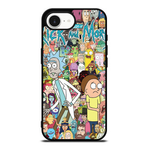 RICK AND MORTY CHHARACTER iPhone 16e Case Cover