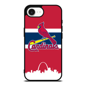 ST LOUIS CARDINALS STRIPE iPhone 16e Case Cover