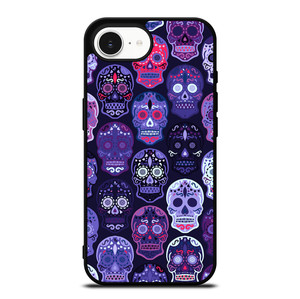 SUGAR SKULL PATTERN iPhone 16e Case Cover