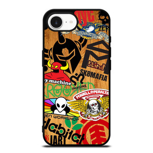 TOY MACHINE STICKER SKATEBOARD iPhone 16e Case Cover