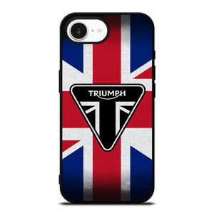 TRIUMPH MOTORCYCLE FLAG LOGO iPhone 16e Case Cover TRIUMPH MOTORCYCLE FLAG LOGO iPhone 16e Case Cover