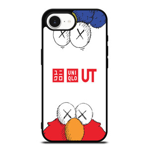 UNIQLO KAWS LOGO iPhone 16e Case Cover UNIQLO KAWS LOGO iPhone 16e Case Cover