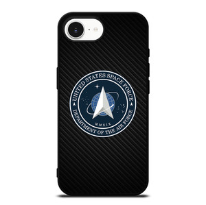 UNITED STATES SPACE CORPS USSC CARBON LOGO iPhone 16e Case Cover