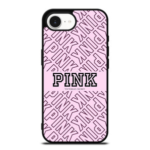 VICTORIA'S SECRET PINK LOGO PATTERN iPhone 16e Case Cover