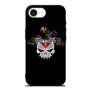 VICTORY MOTORCYCLES SKULL iPhone 16e Case Cover VICTORY MOTORCYCLES SKULL iPhone 16e Case Cover