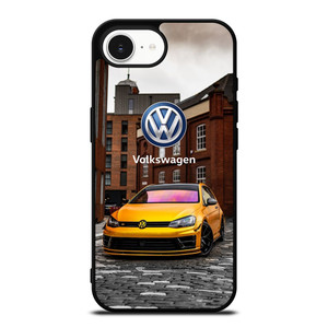 VW VOLKSWAGEN GTI CAR YEELOW iPhone 16e Case Cover VW VOLKSWAGEN GTI CAR YEELOW iPhone 16e Case Cover