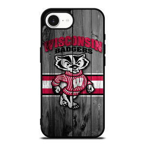 WISCONSIN BADGERS LOGO iPhone 16e Case Cover
