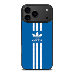 ADIDAS STRIPE BLUE iPhone 17 Pro Max Case Cover