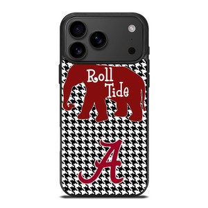 ALABAMA CRIMSON TIDE HOUNDSTOOTH iPhone 17 Pro Max Case Cover