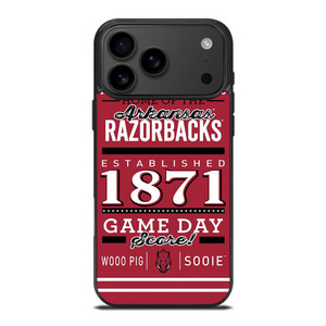 ARKANSAS RAZORBACKS 1871 iPhone 17 Pro Max Case Cover