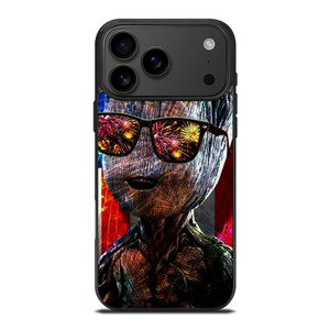 BABY GROOT AMERICAN iPhone 17 Pro Max Case Cover