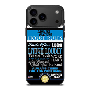 CAROLINA PANTHERS PRIDE iPhone 17 Pro Max Case Cover