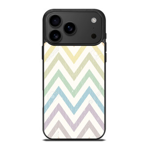 CHEVRON PATTERN RAINBOW COLOR iPhone 17 Pro Max Case Cover