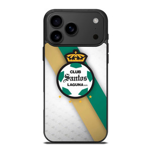 CLUB SANTOS LAGUNA FOOTBALL LOGO 3 iPhone 17 Pro Max Case Cover