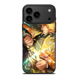DEMON SLAYER ZENITSU LIGHTNING iPhone 17 Pro Max Case Cover