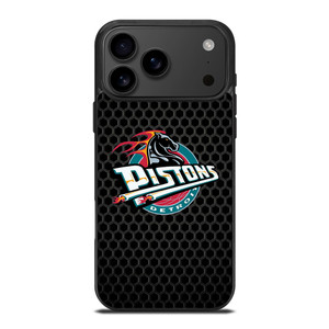 DETROIT PISTONS METAL LOGO iPhone 17 Pro Max Case Cover