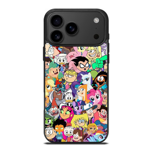 DISNEY CARTOON COLLAGE iPhone 17 Pro Max Case Cover
