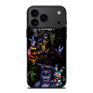 FIVE NIGHTS AT FREDDY'S ALL CHARACTERS iPhone 17 Pro Max Case Cover