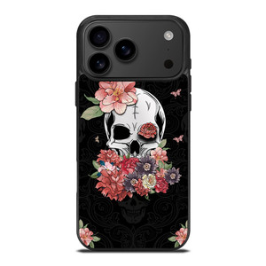 FLORAL SKULL iPhone 17 Pro Max Case Cover