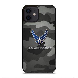 US AIR FORCE CAMO LOGO iPhone 12 Mini Case Cover US AIR FORCE CAMO LOGO iPhone 12 Mini Case Cover