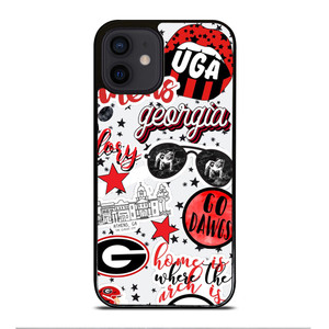 UNIVERSITY GEORGIA BULLDOGS UGA iPhone 12 Mini Case Cover UNIVERSITY GEORGIA BULLDOGS UGA iPhone 12 Mini Case Cover