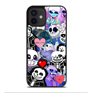 UNDERTALE SANS COLLAGE iPhone 12 Mini Case Cover UNDERTALE SANS COLLAGE iPhone 12 Mini Case Cover