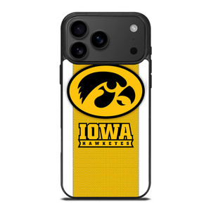 IOWA HAWKEYES 3 iPhone 17 Pro Max Case Cover