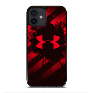 UNDER ARMOUR RED iPhone 12 Mini Case Cover UNDER ARMOUR RED iPhone 12 Mini Case Cover