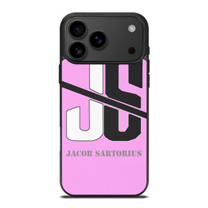 JACOB SARTORIUS PINK LOGO iPhone 17 Pro Max Case Cover