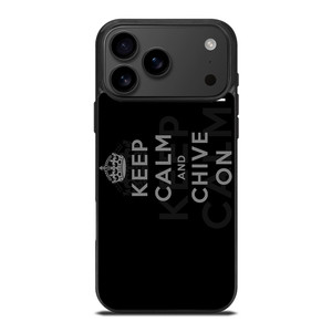 KEEP CALM AND CHIVE ON 7 iPhone 17 Pro Max Case Cover