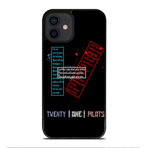 TWENTY ONE PILOTS LOGO iPhone 12 Mini Case Cover TWENTY ONE PILOTS LOGO iPhone 12 Mini Case Cover