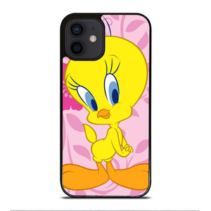 TWEETY BIRD FLORAL iPhone 12 Mini Case Cover TWEETY BIRD FLORAL iPhone 12 Mini Case Cover