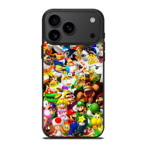MARIO BROS ALL CHARACTER iPhone 17 Pro Max Case Cover