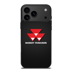 MASSEY FERGUSON TRACTOR LOGO CARBON iPhone 17 Pro Max Case Cover