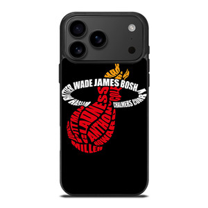 MIAMI HEAT LOGO iPhone 17 Pro Max Case Cover