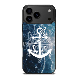 NAUTICAL ANCHOR LOGO iPhone 17 Pro Max Case Cover NAUTICAL ANCHOR LOGO iPhone 17 Pro Max Case Cover
