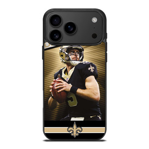NEW ORLEANS SAINTS DREW BREES 9 iPhone 17 Pro Max Case Cover